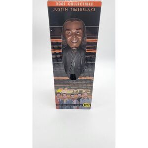 NEW IN BOX 2001 N-SYNC Justin Timberlake bobblehead best buy exclusive